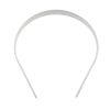 White Plastic Headband Base (14mm) (12 Pieces) 