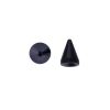 Metal Cone Spike 10mm (Black) (10 Pieces) 