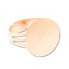Adjustable Ring w/ 15.5MM Pad, Antique Copper (6 PCS) 