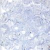 Tr. Crystal - Faceted Transparent Plastic Beads (Choose Size) (Pack) 