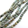 Smooth Round, African Turquoise Bead, Choose Size (16