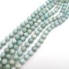 8mm Smooth Round Amazonite Beads (16