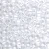 Mini Pony Beads, 6.5x4mm, Transparent Crystal Clear (Approx. 1000 Pieces) 