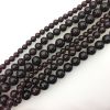 8mm Smooth Round, Red Garnet Beads (16