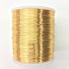 BULK, 28 Gauge, Non Tarnish Gold, Colored Copper Craft Wire, 1 LB (2000 Feet) 