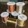 BULK, 24 Gauge, Bare Copper Craft Wire, 1 LB (800 Feet) 