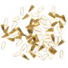 Patterned Pendant Bail, 11mm, Gold (72 Pieces) 