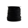 Black-3MM Ultra Suede Faux Leather Cord #101 (100 YDS) 