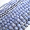 Smooth Round, Blue Lace Agate, Choose Size (16