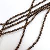 3mm Smooth Round, Bronzite Beads (16