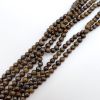 4mm Smooth Round, Bronzite Beads (16