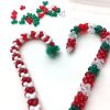 Tri-Bead Candy Cane Ornament Kit, Classic Holiday Colors (Kit) 