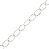 BULK! 7mm x 5mm Cable Chain, Brass Metal, Silver-Plated (25 Foot Spool ) 