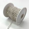 7mm x 5mm Cable Chain, Brass Metal, Gold-Plated (Per Yard) 