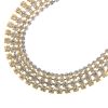 1 Row Rhinestone Chain, SS18 (4.4mm), Crystal/Gold (Per Yard) 