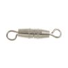 10mm Torpedo Screw Clasp, Silver-Plated (36 Pieces) 