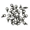 Lobster Claw Clasp, 10mm, Black Oxide (36 Pieces) 