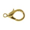 Lobster Claw 10X5MM Gold-Plated (72 Pieces) 