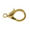 Lobster Claw 12X6MM Gold-Plated (72 Pieces) 