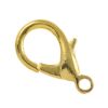 Lobster Claw 12X6MM Gold-Plated (72 Pieces) 