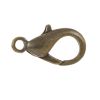 Lobster Claw Clasp, 15mm, Antique Brass (36 Pieces) 