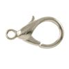 Lobster Claw 15X7.5MM Silver-Plated (36 Pieces) 