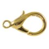 Lobster Claw 18 X 9.5MM Gold-Plated (36 Pieces) 