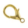 Lobster Claw 18 X 9.5MM Gold-Plated (36 Pieces) 