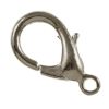 Lobster Claw 18 X 9.5MM Im.Rhodium (36 Pieces) 