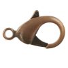 Lobster Claw Clasp, 22mm, Antique Copper (12 Pieces) 