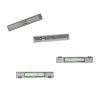 Magnetic Bracelet Clasp, 38 x 19mm, Silver-Plated (2 Pieces) 