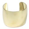 Bracelet Cuff Raw Brass Domed 2