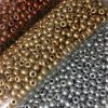 Czech Seed Beads, Round, Matte Silver (CHOOSE SIZE) 