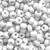 Czech Seed Beads Size 11/0 - Opaque White (Approx. 1/2 LB , 250 Grams) 