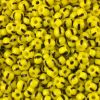 Czech Seed Beads, Striped, Size 6/0 -  Yellow with Black Stripe (Approx. 60 Grams) 