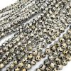 Smooth Round, Dalmatian Jasper Beads, Choose Size (16