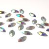 Swarovski 2200 Navette FlatBack Rhinestone-Crystal AB (8mm x 4mm) (12PCS) 