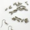 Coil End w/ Loop, 2MM Inner Diameter, Im.Rhodium (72 Pieces) 