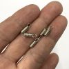 Coil End w/ Loop, 2MM Inner Diameter, Gold-Plated (72 Pieces) 