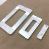 Lucite Charms, Medium Rectangle, 25 x 54mm, CHOOSE COLOR (12 Pieces) 