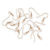 Fish Hook Earwire w/ Spring & Bead, Copper-Plated (72 Pieces) 