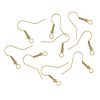 Fish Hook Earwire w/ Spring & Bead, Gold-Plated (144 Pieces ) 