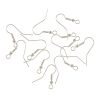 Fish Hook Earwire w/ Spring & Bead, Silver-Plated (144 Pieces) 