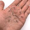 Flat Fish Hook Earwire w/ Spring, Surgical Steel (144 Pieces) 