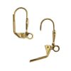 Leverback Earring w/ Shell, Gold-Plated (36 Pieces) 