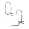 Leverback Earring w/ Shell, Silver-Plated (36 Pieces) 