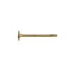 Post w/3MM Flat Pad Gold-Plated (144 Pieces) 