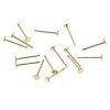 Post w/3MM Flat Pad Gold-Plated (144 Pieces) 