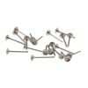 Post w/3MM Flat Pad, Surgical Steel (144 Pieces) 