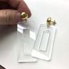 Earring Post with 11mm Half Ball and Loop, Gold-Plated (72 Pieces) 